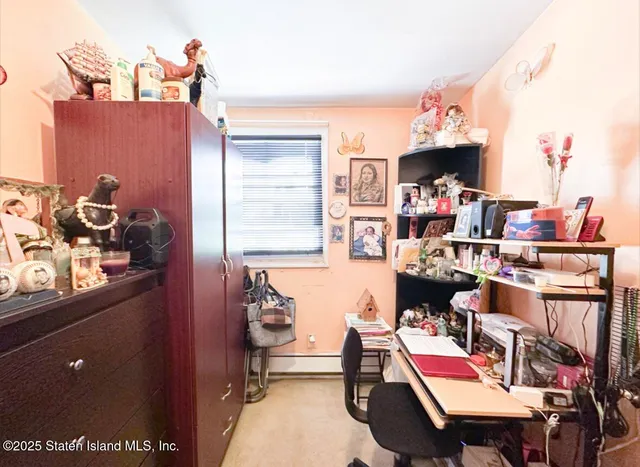 a room with furniture and window