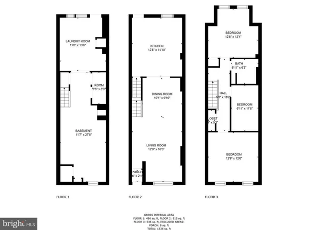 $1,650 | 2925 East Monument Street, Baltimore, MD 21205