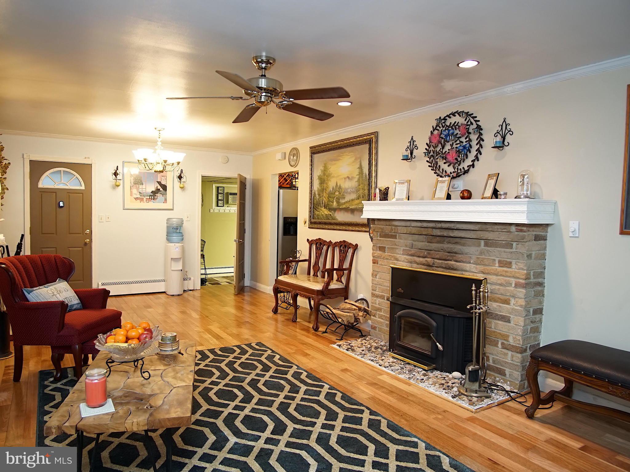 25 Cedarhill Road Randallstown, MD 21133 - Photo 3 of 37 Cozy up to Fireplace Hearth for a Warm Evening