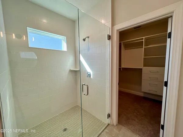 a view of walk in closet