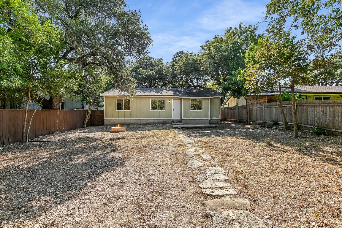 736 Wales Way Austin, TX 78748 - Photo 18 of 25 a front view of a house with a yard