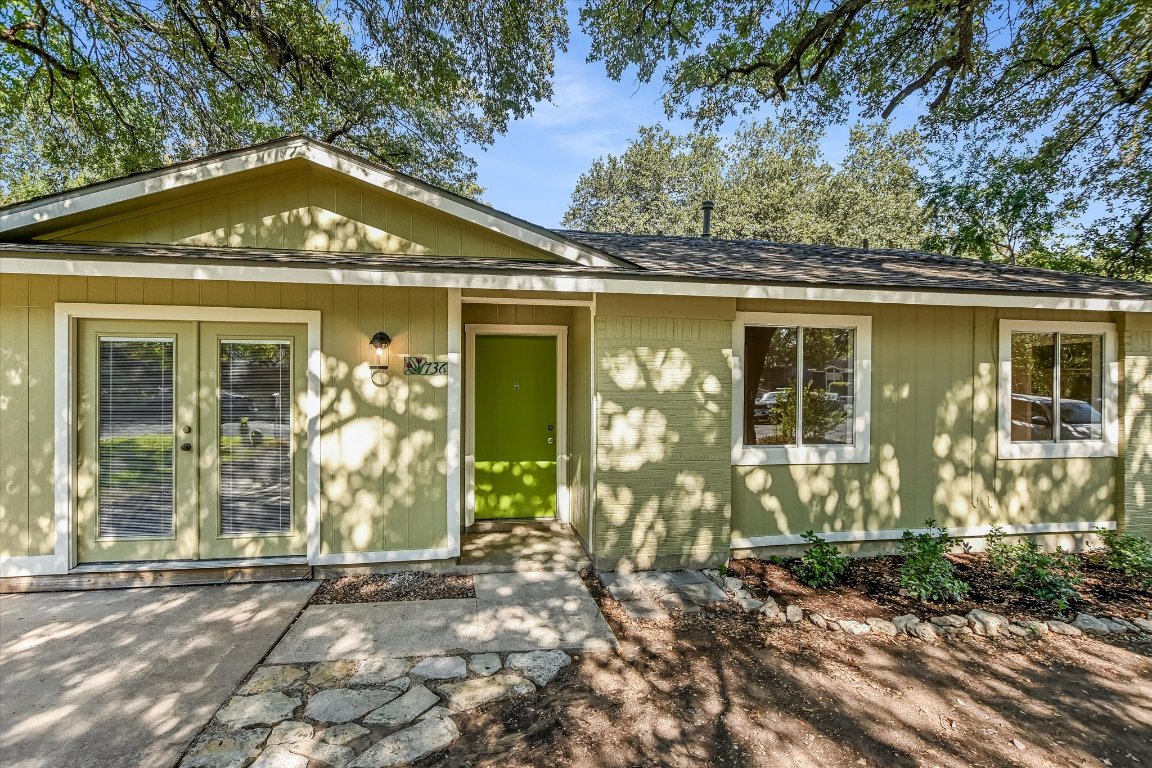 736 Wales Way Austin, TX 78748 - Photo 23 of 25 a front view of a house with garden