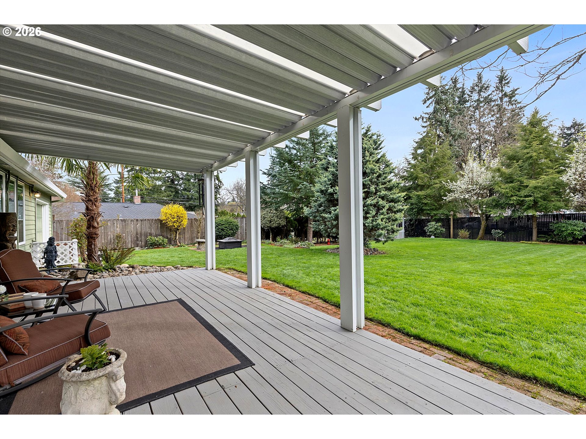 10540 Southwest Errol Street Tigard, OR 97223 - Photo 34 of 47 a view of yard with patio