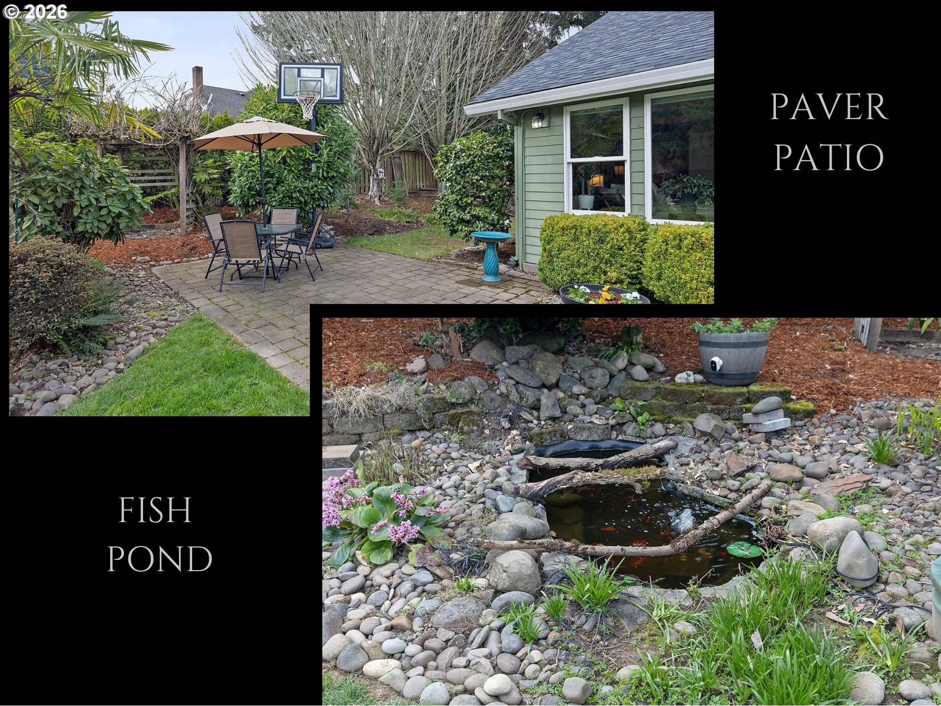 10540 Southwest Errol Street Tigard, OR 97223 - Photo 41 of 47 a view of swimming pool with lawn chairs and potted plants