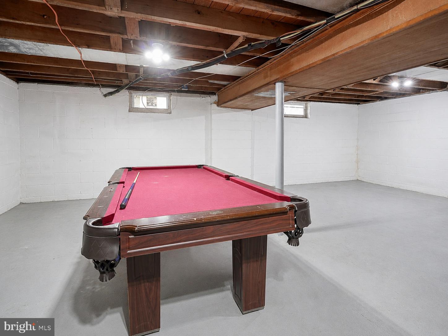 35 St Charles Place Runnemede, NJ 08078 - Photo 22 of 32 a room with pool table and windows