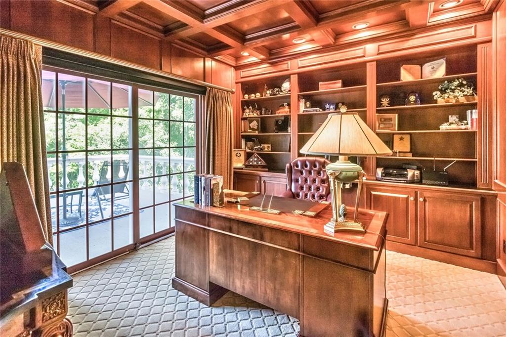 121 Buckthorn Drive Baden, PA 15005 - Photo 15 of 25 Handsome den with hand crafted wood work.