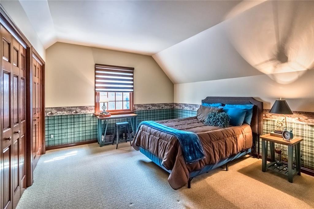 121 Buckthorn Drive Baden, PA 15005 - Photo 20 of 25 One of two identical bedrooms with great closets and connected by jack-n-jill bath with 2 vanity areas connected by tub/shower area.