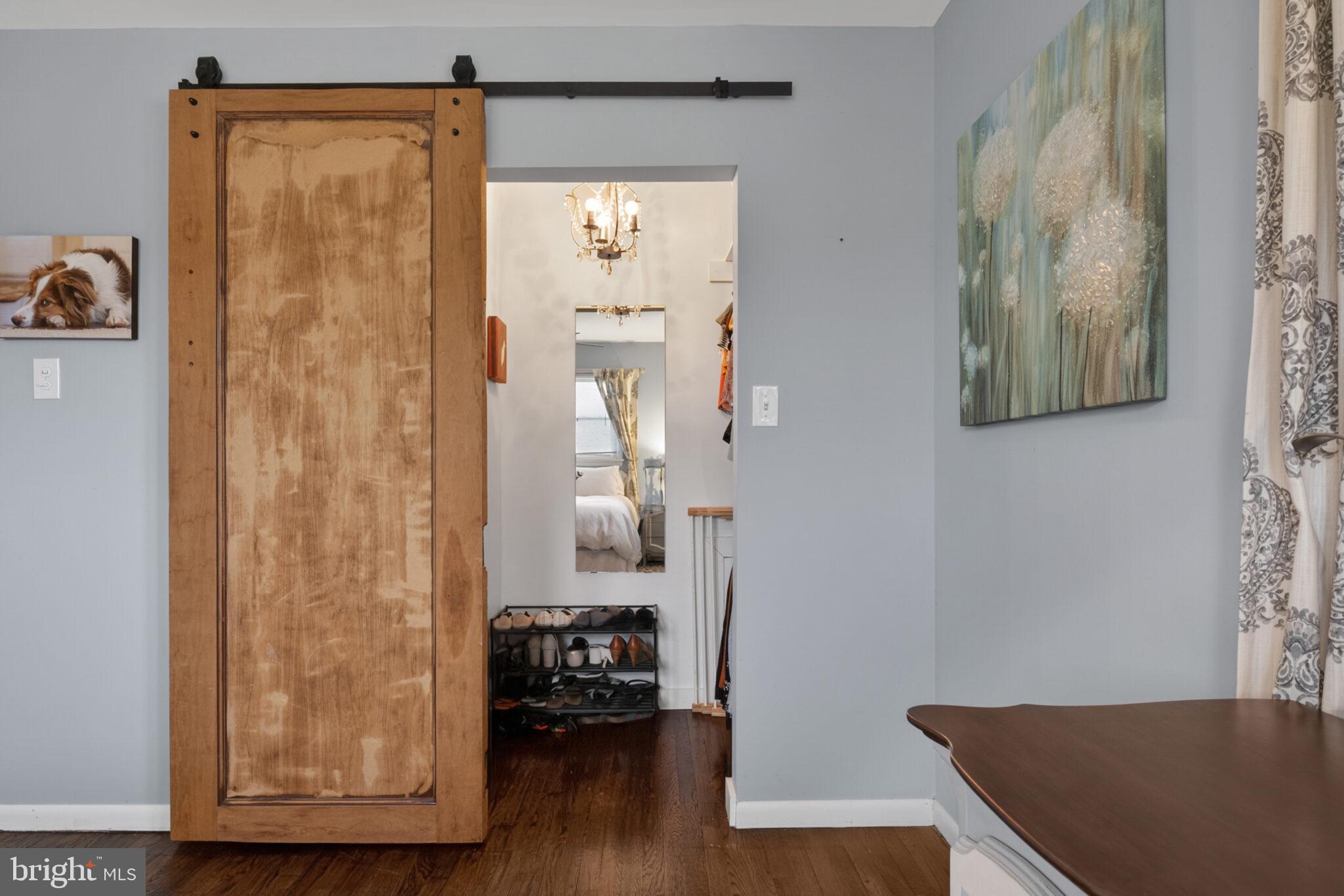 5939 Craft Alexandria, VA 22310 - Photo 21 of 54 a view of a hallway with wooden floor and closet