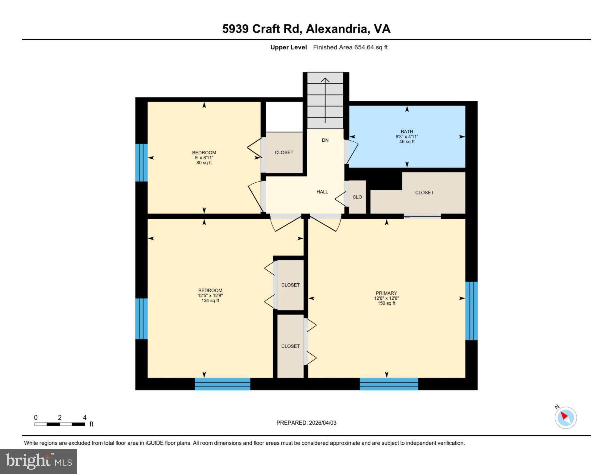 5939 Craft Alexandria, VA 22310 - Photo 54 of 54 a picture of floor plan
