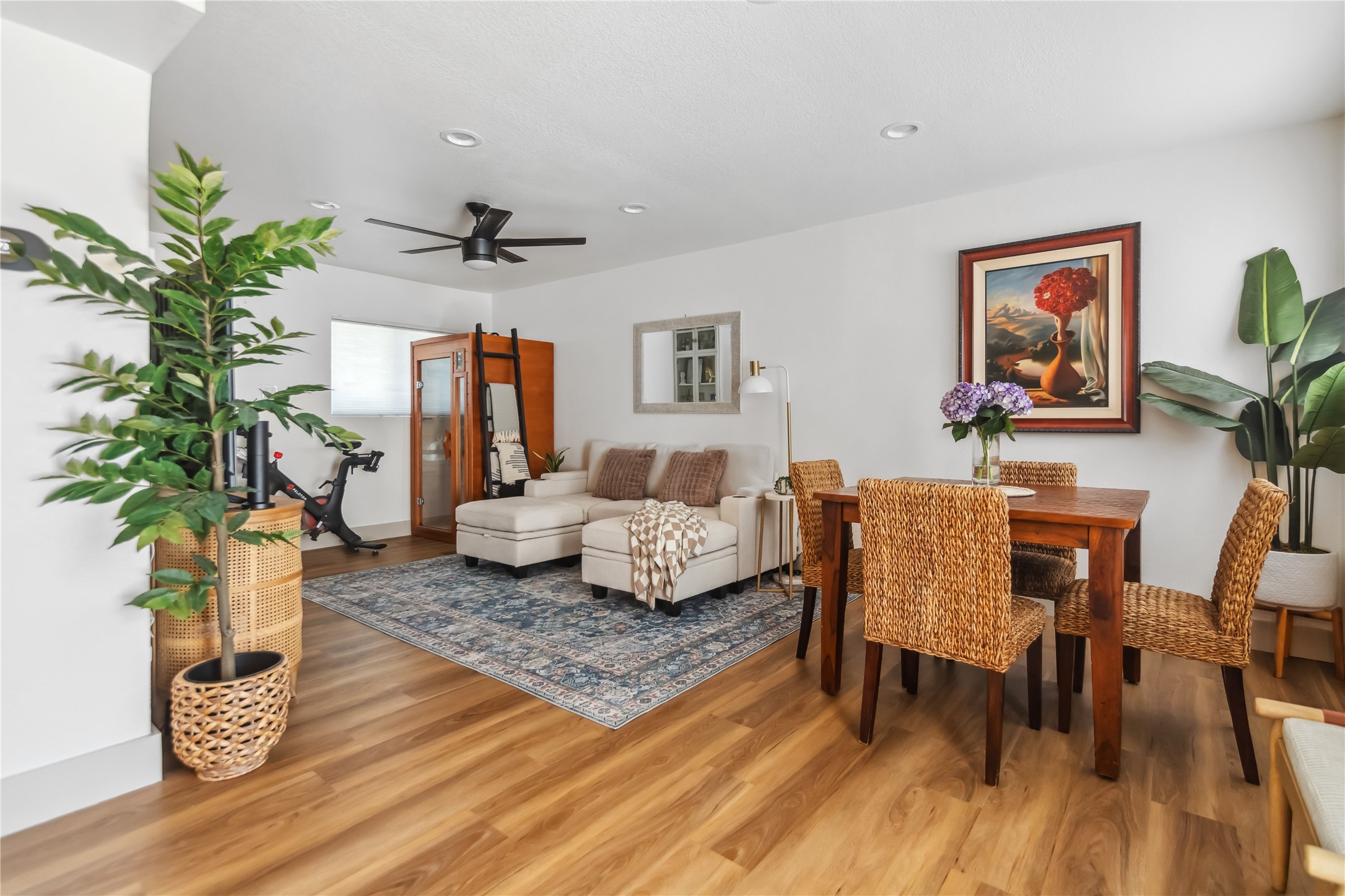 1313 East 52nd Street, Unit 101 Austin, TX 78723 - Photo 12 of 14 a living room with furniture and a potted plant