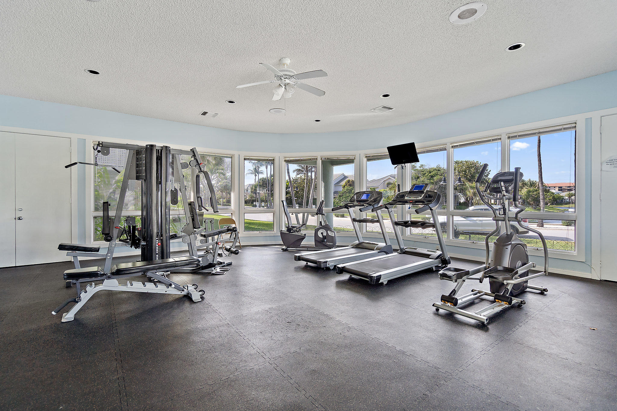 1906 Mainsail Circle Jupiter, FL 33477 - Photo 26 of 34 a view of a room with gym equipment