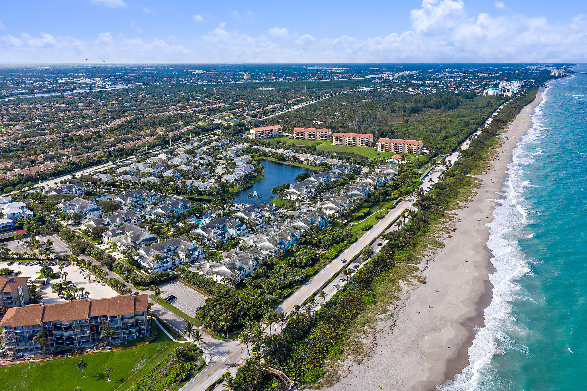 1906 Mainsail Circle Jupiter, FL 33477 - Photo 30 of 34 an aerial view of residential houses with outdoor space