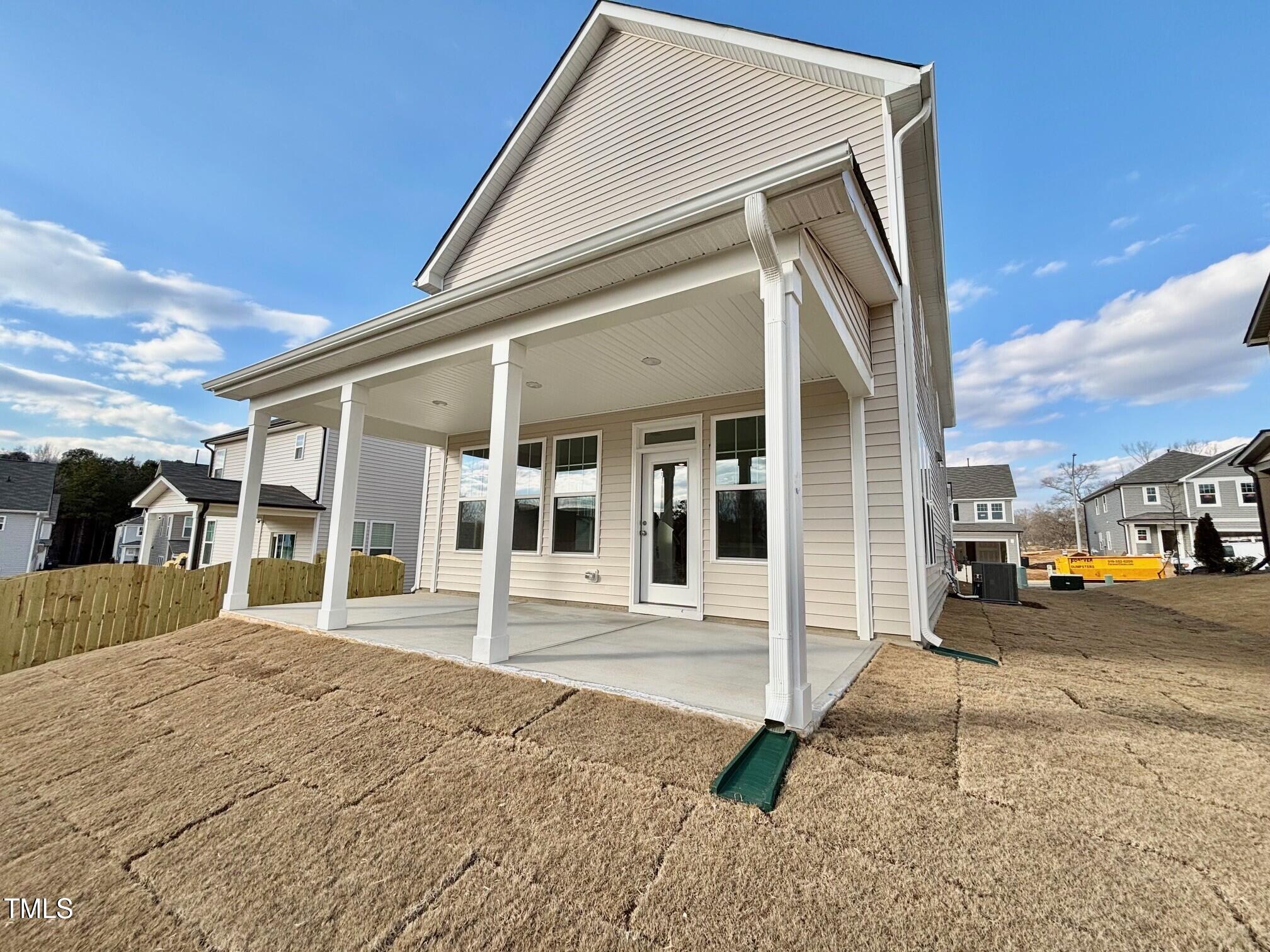48 Flowing River Road, Unit 35 Angier, NC 27501 - Photo 21 of 23 Back view of Home