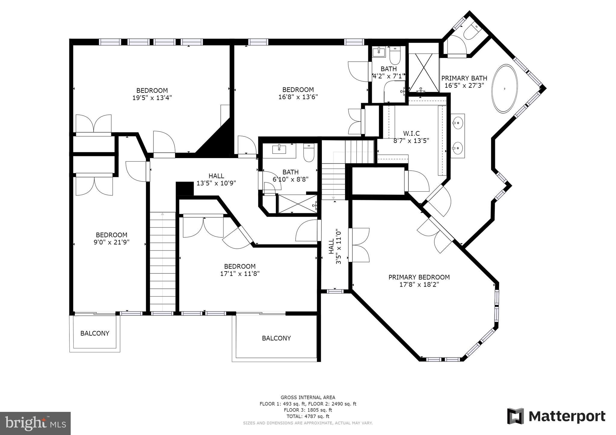 475 Reeds Road Downingtown, PA 19335 - Photo 77 of 78 2nd Level Floor Plan