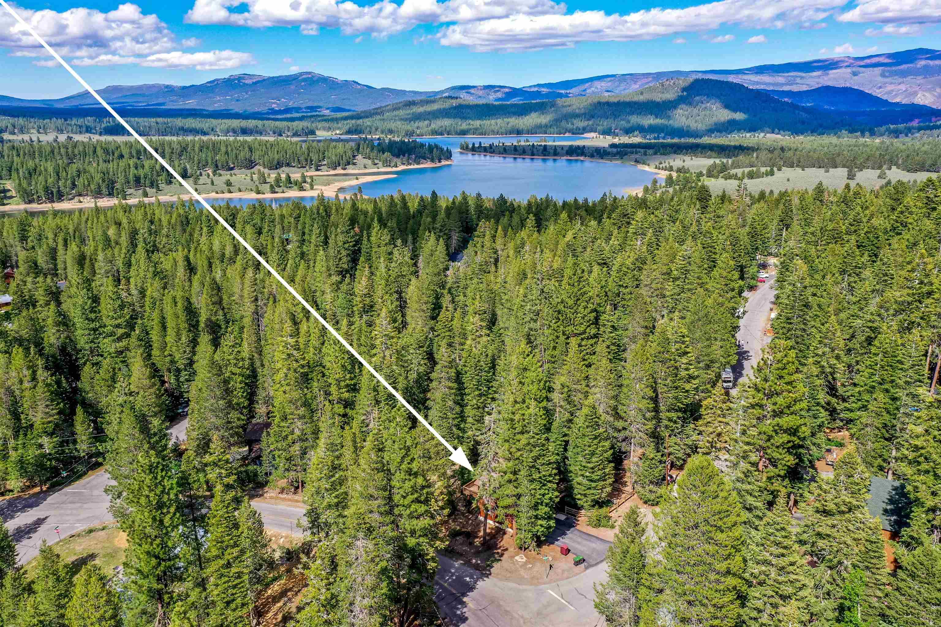 10488 Heather Road Truckee, CA 96161 - Photo 21 of 21 a view of a lake with a mountain in the background