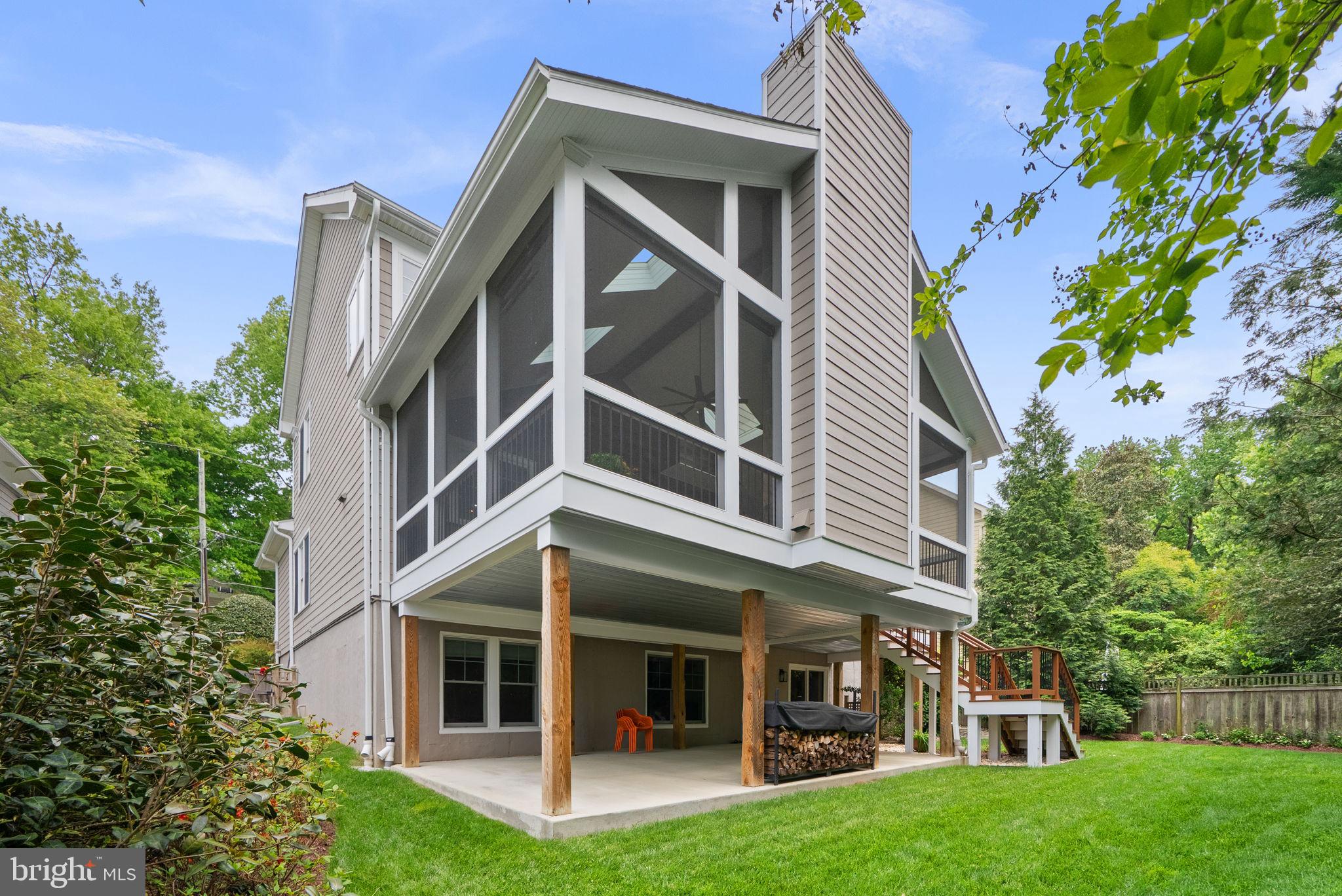 4702 Edgefield Road Bethesda, MD 20814 - Photo 56 of 58 Charming modern home with serene views.