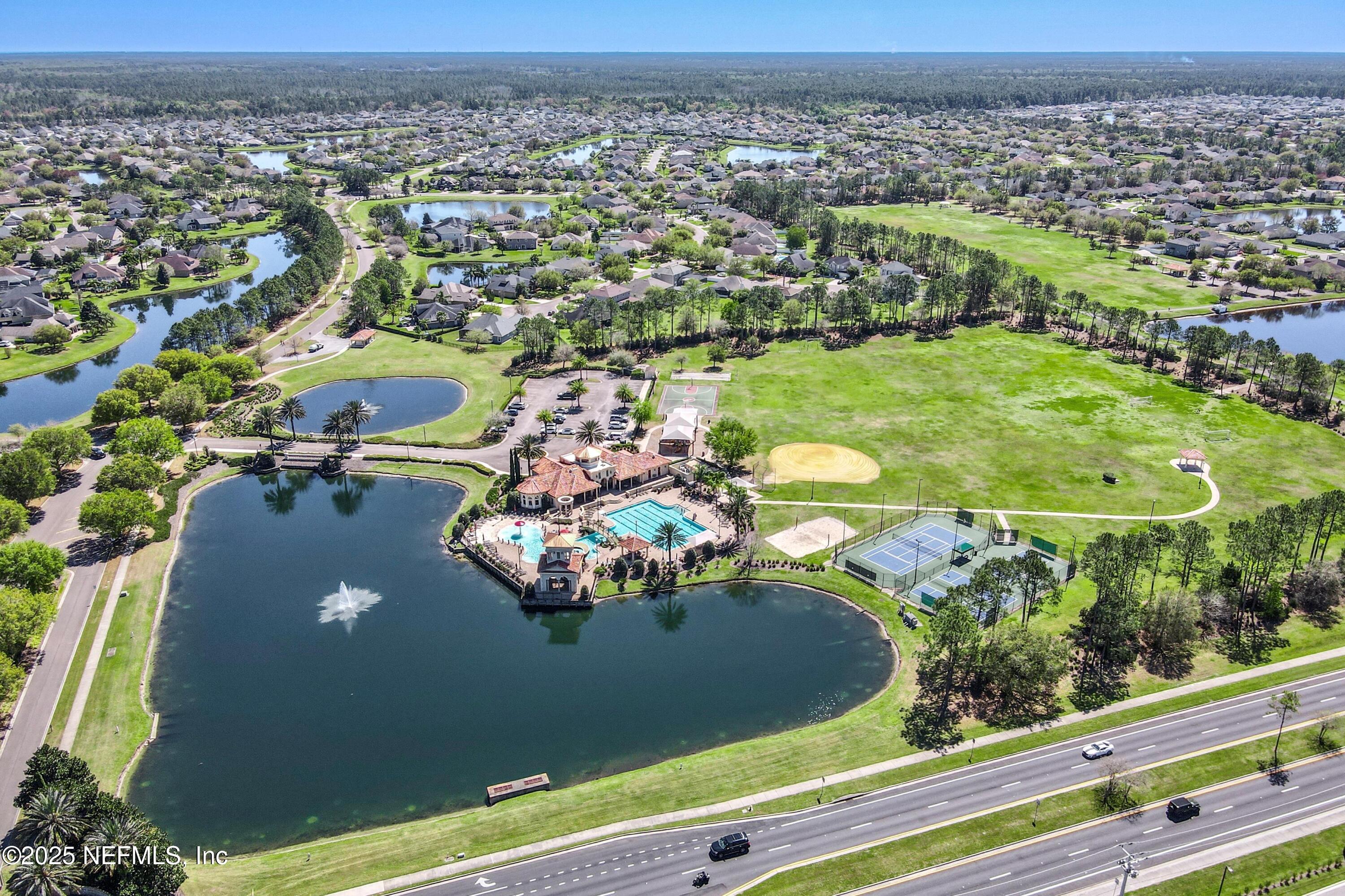 253 Porta Rosa Circle St. Augustine, FL 32092 - Photo 45 of 60 Aerial View going into the community