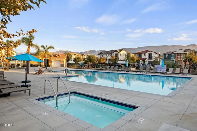 a front view of a building with street view