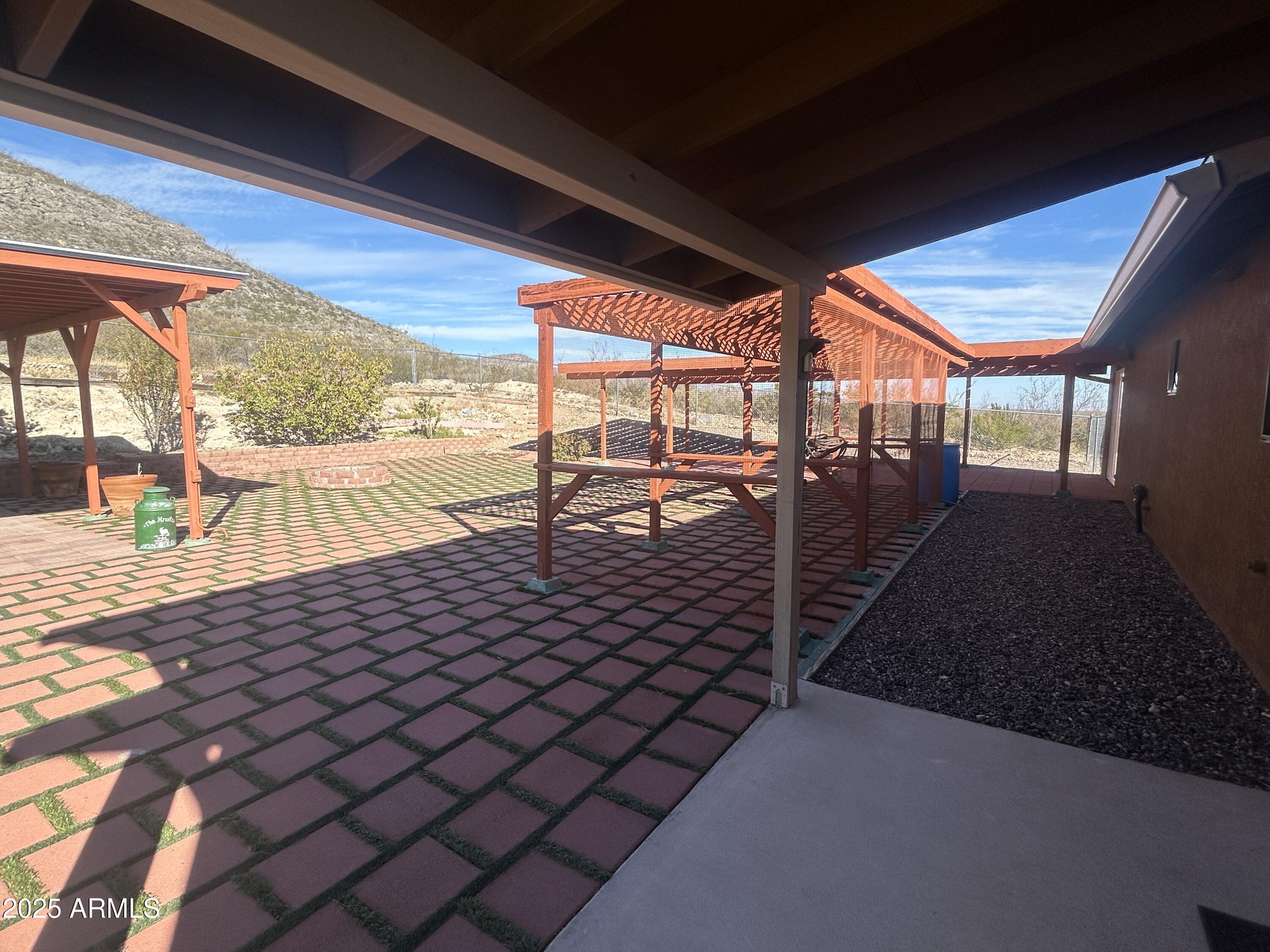 2251 North Spanish Trail Huachuca City, AZ 85616 - Photo 28 of 34 Covered Patio