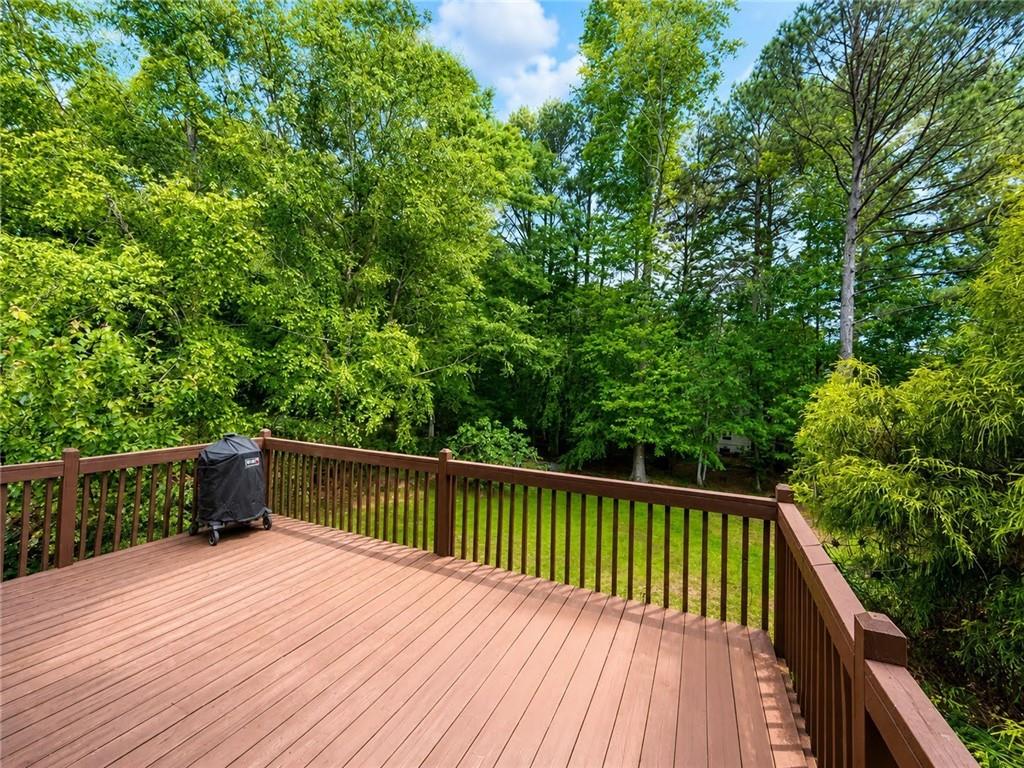 3776 Mason Ridge Drive Winston, GA 30187 - Photo 42 of 48 a view of balcony with wooden floor