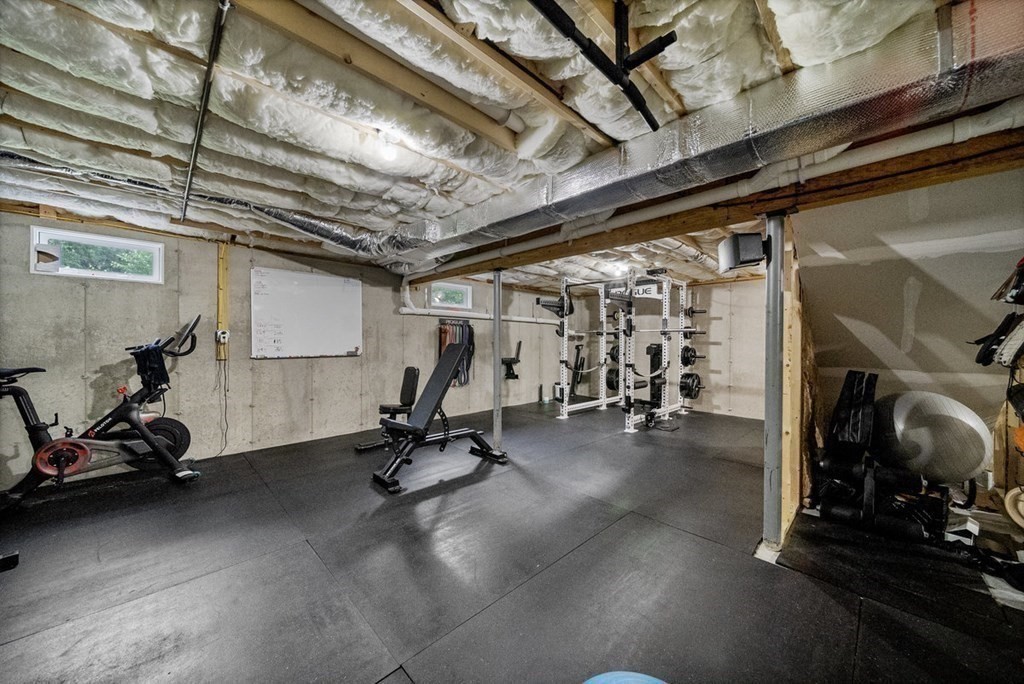 7 Kennard Road Epping, NH 03042 - Photo 30 of 42 a view of a room with gym equipment