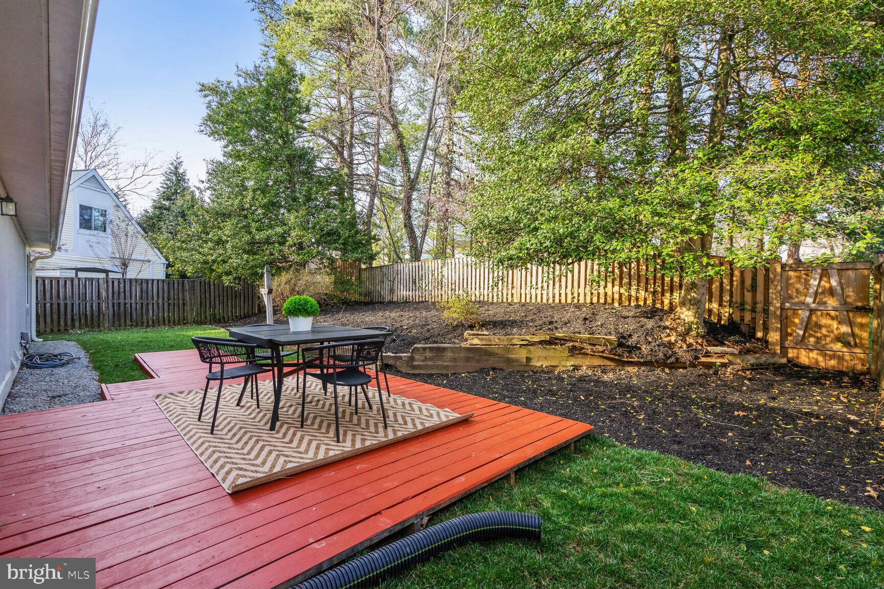 11408 Turnmill Lane Reston, VA 20191 - Photo 16 of 17 a view of a backyard with sitting area