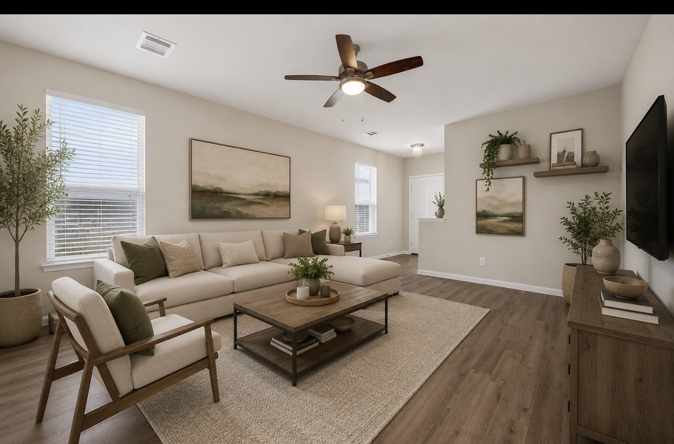 2526 Sturgeon Way Conroe, TX 77384 - Photo 11 of 49 Virtually staged living room