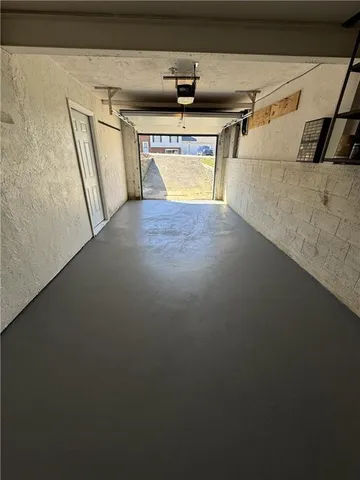 a view of storage and utility room