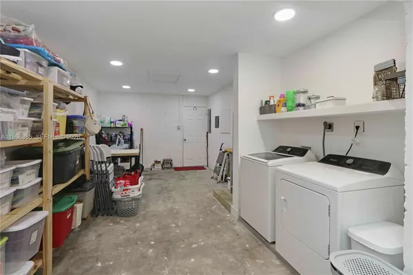 a view of a sky from a balcony