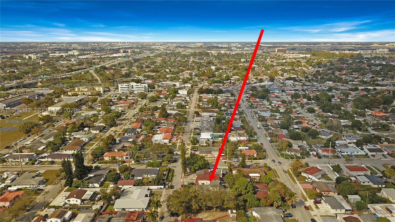 1221 Southwest 74th Court Miami, FL 33144 - Photo 37 of 42 a view of a sky from a balcony