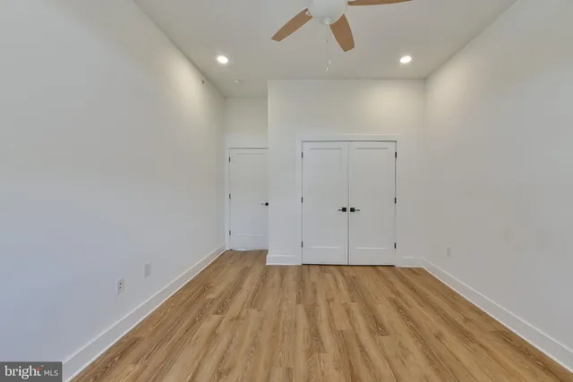 wooden floor in a room