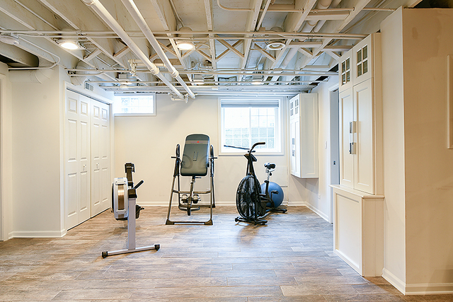 596 Arbor Vitae Road Winnetka, IL 60093 - Photo 49 of 62 a view of a room with gym equipment