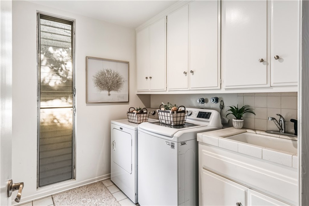 30175 Ave Tranquila Rancho Palos Verdes, CA 90275 - Photo 23 of 35 a view of a storage and utility room with a sink