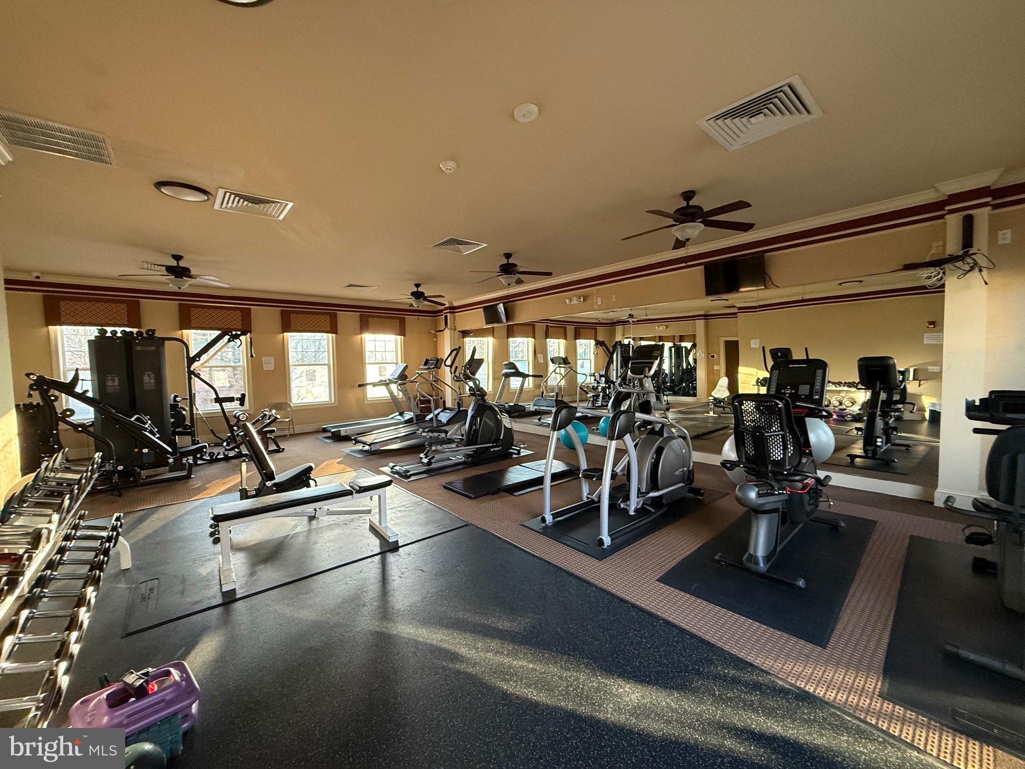 231 Masterson Court Ewing, NJ 08618 - Photo 41 of 43 a view of a room with gym equipment