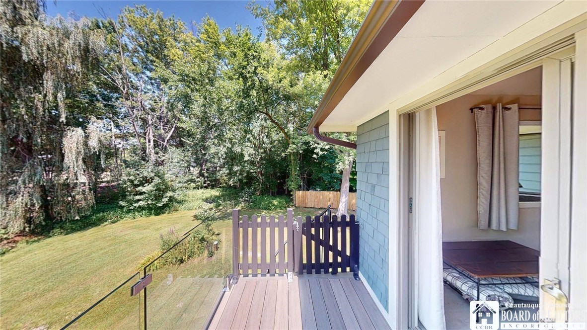 3981 Griffiths Bay Road Ellery, NY 14712 - Photo 29 of 50 Balcony guest house above garage