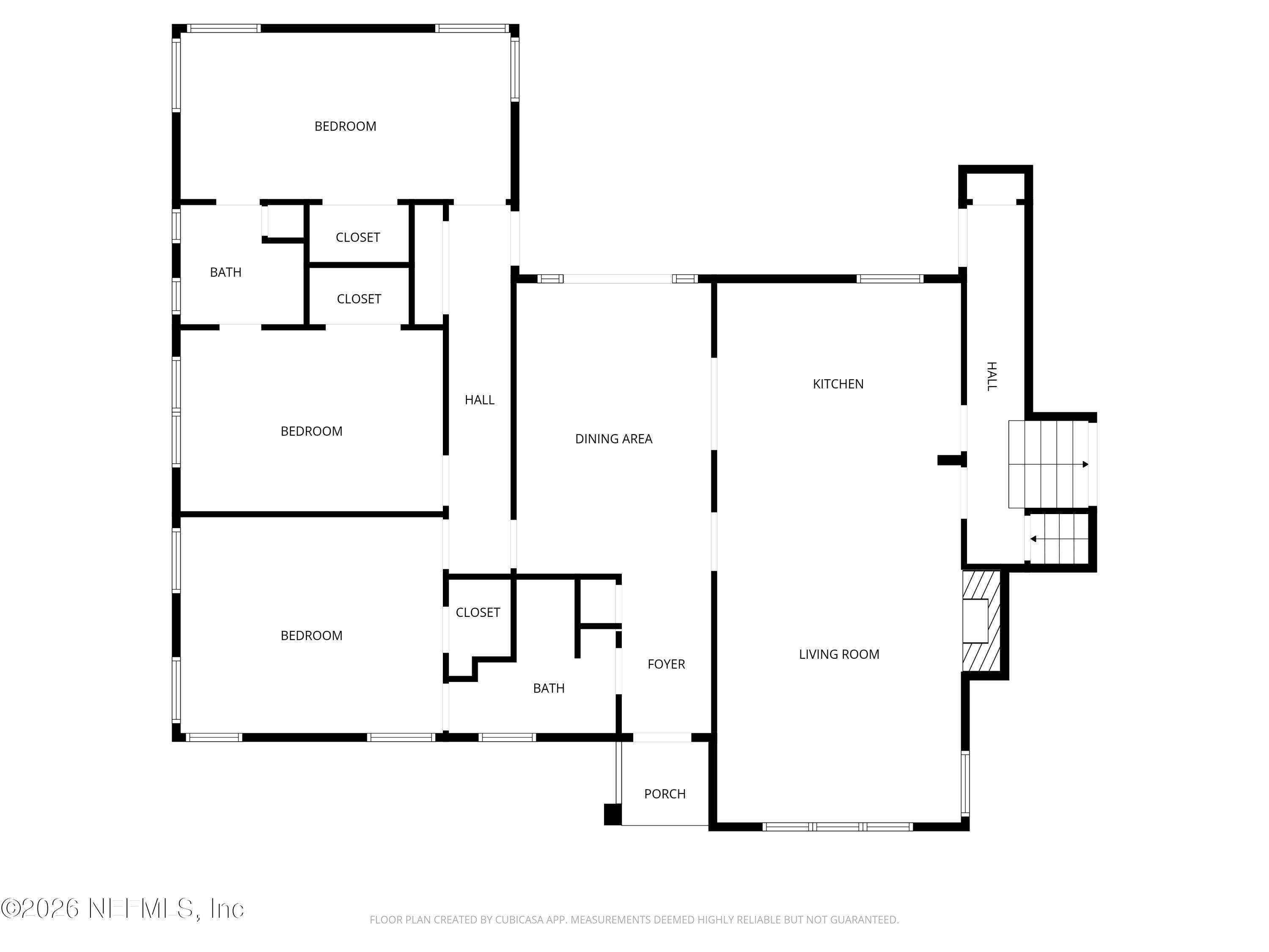 4226 Forest Park Road Jacksonville, FL 32210 - Photo 84 of 86 4226 Forest Park Main level floorplan