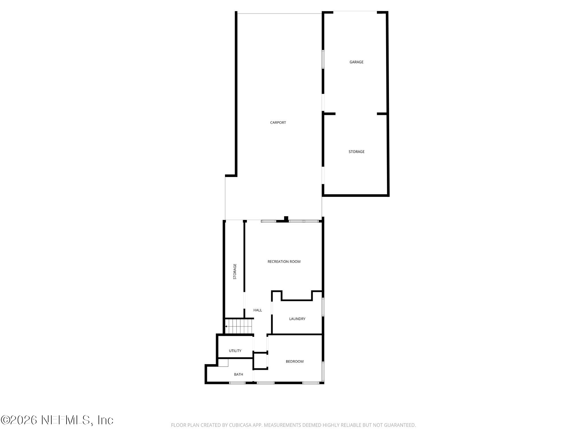 4226 Forest Park Road Jacksonville, FL 32210 - Photo 85 of 86 4226 Forest Park Lower level floorplan