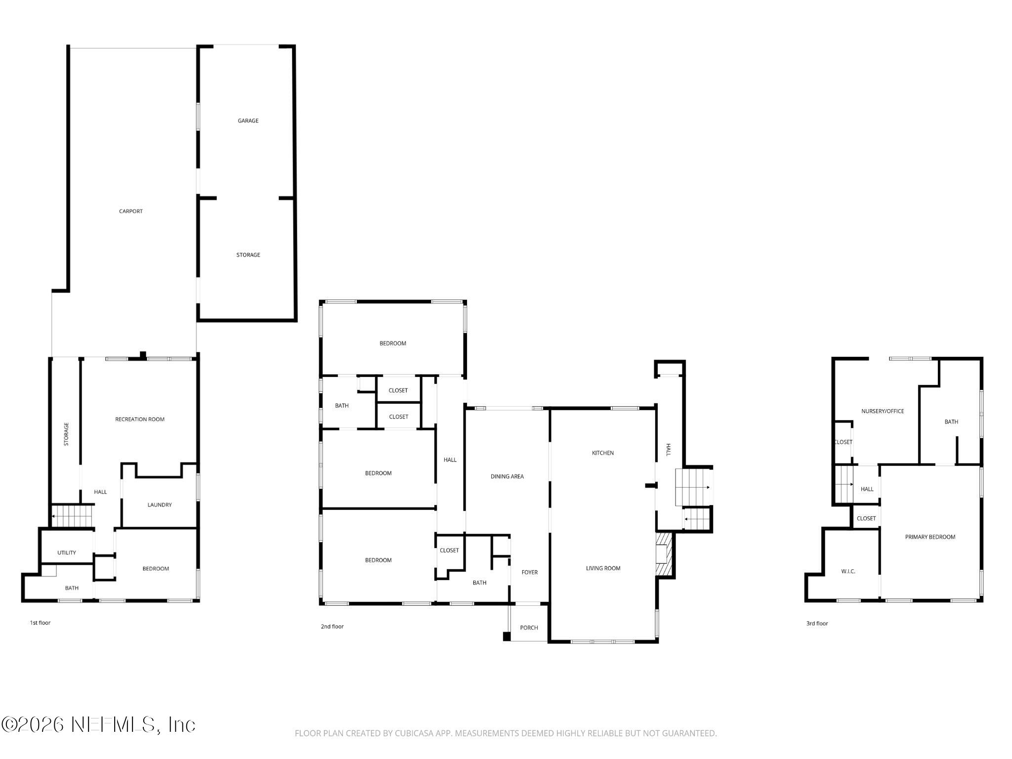 4226 Forest Park Road Jacksonville, FL 32210 - Photo 86 of 86 4226 Forest Park combined floorplans