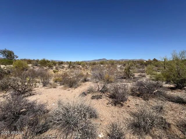 a view of city and mountain