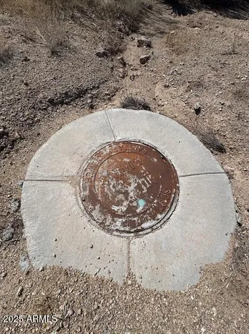 a view of a yard with an outdoor space