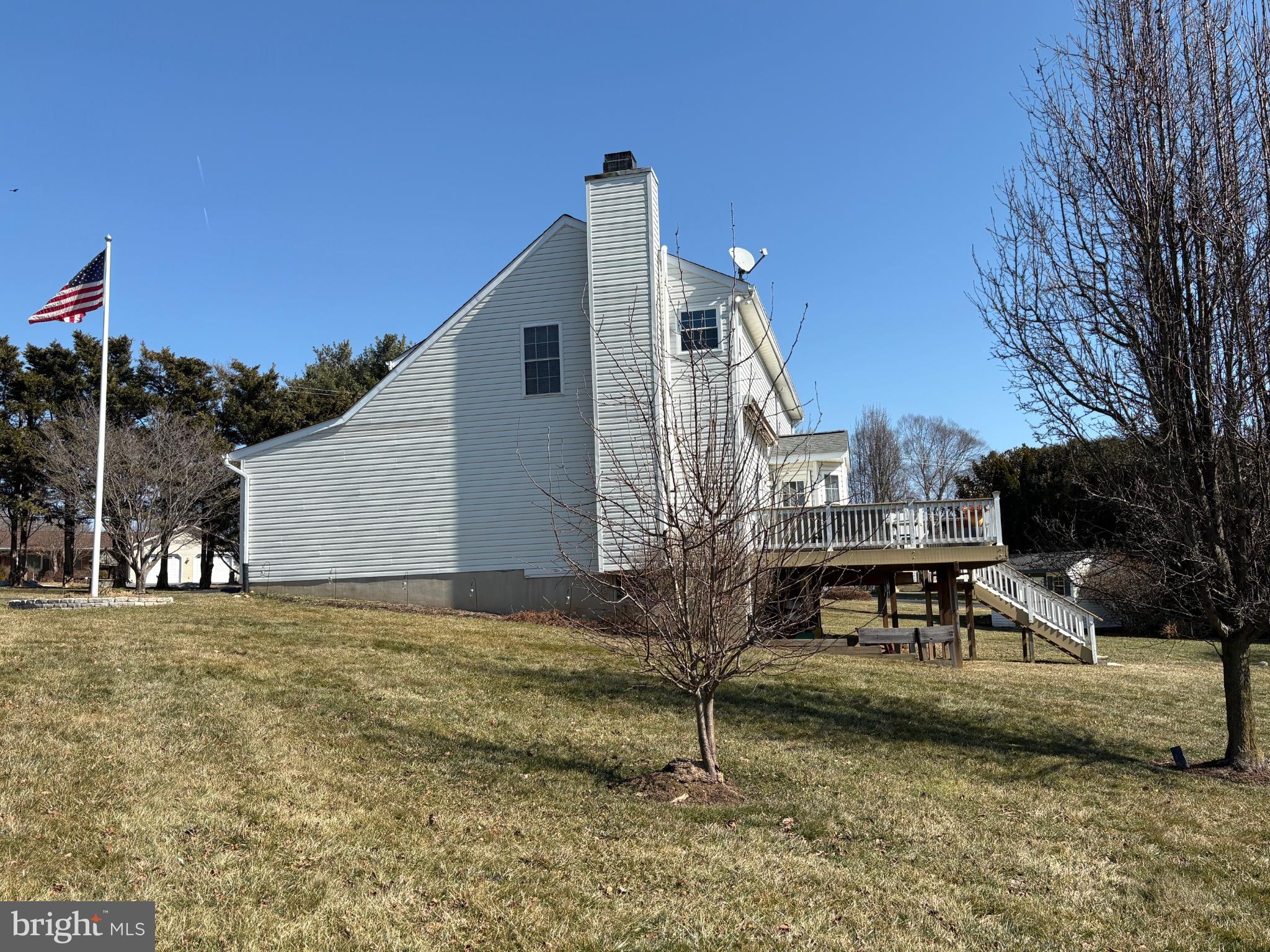 2989 Wheatfield Road Finksburg, MD 21048 - Photo 4 of 6 Side view showing spacious yard and deck.