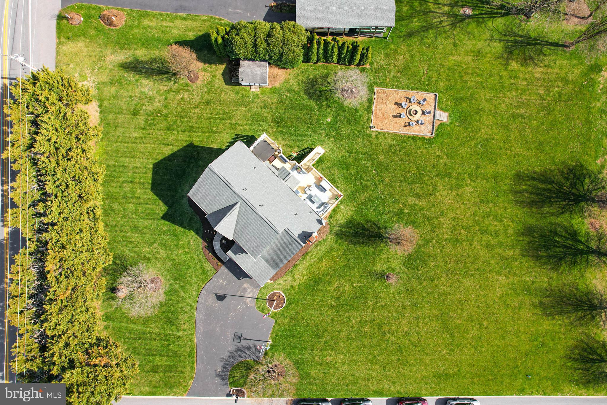 2989 Wheatfield Road Finksburg, MD 21048 - Photo 48 of 54 Arial view of home and property
