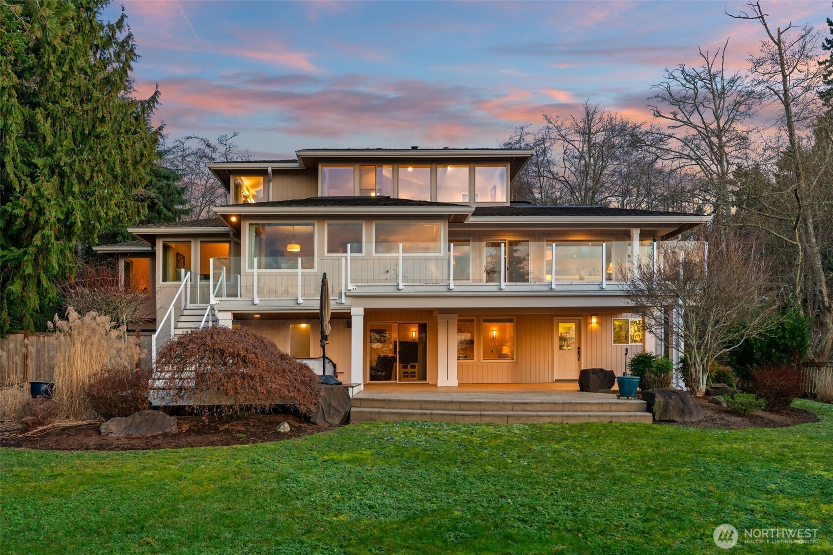 7819 175th Street Southwest Edmonds, WA 98026 - Photo 35 of 40 a view of a house with a backyard