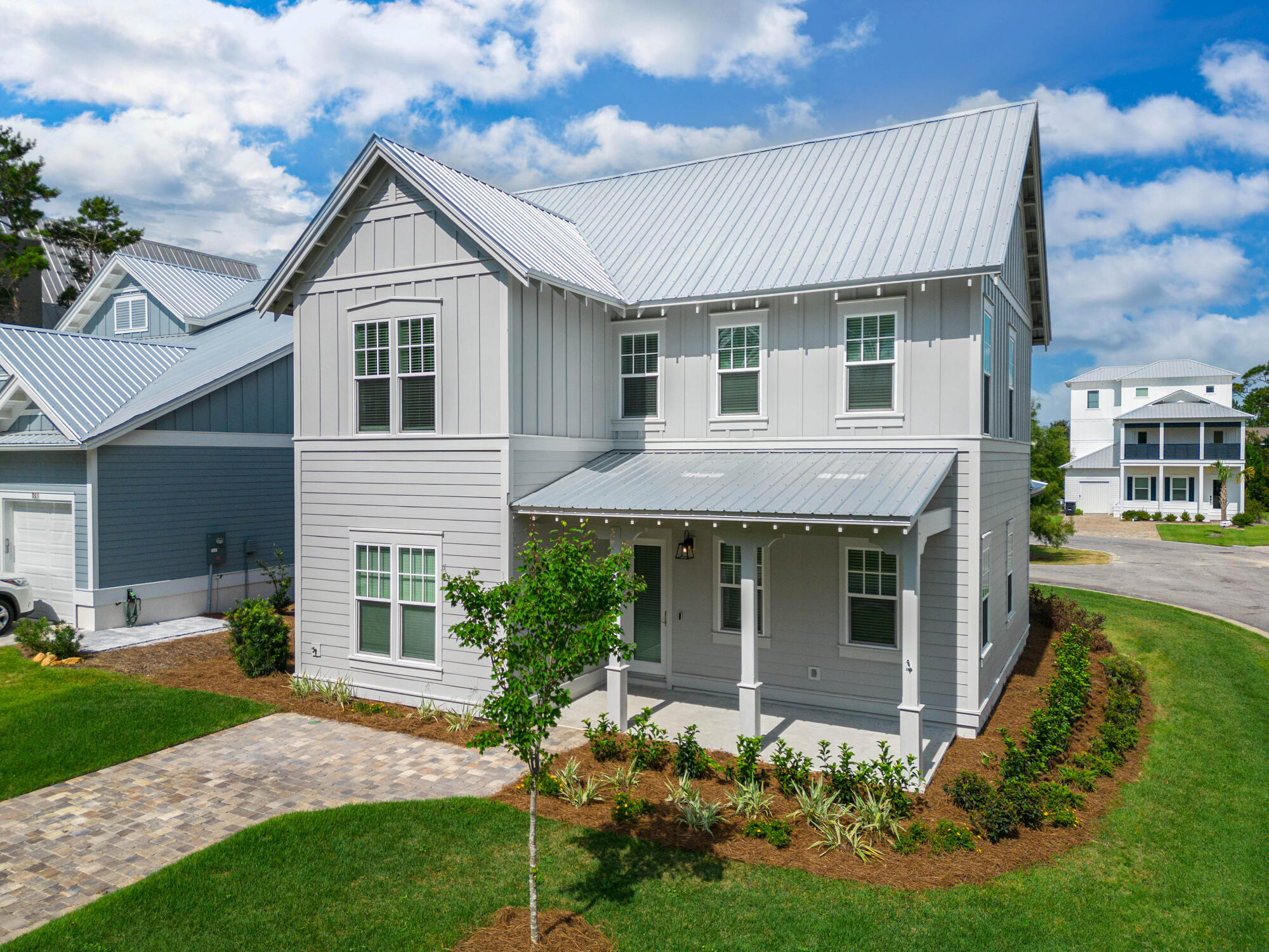 191 West Willow Mist Road Inlet Beach, FL 32461 - Photo 2 of 82 a front view of a house with a yard