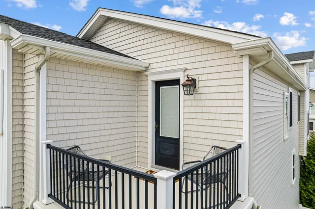 a view of a house with a balcony