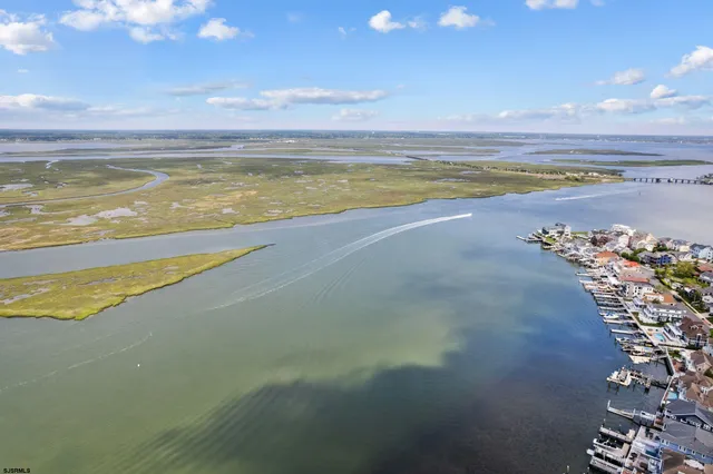 a view of an ocean and beach