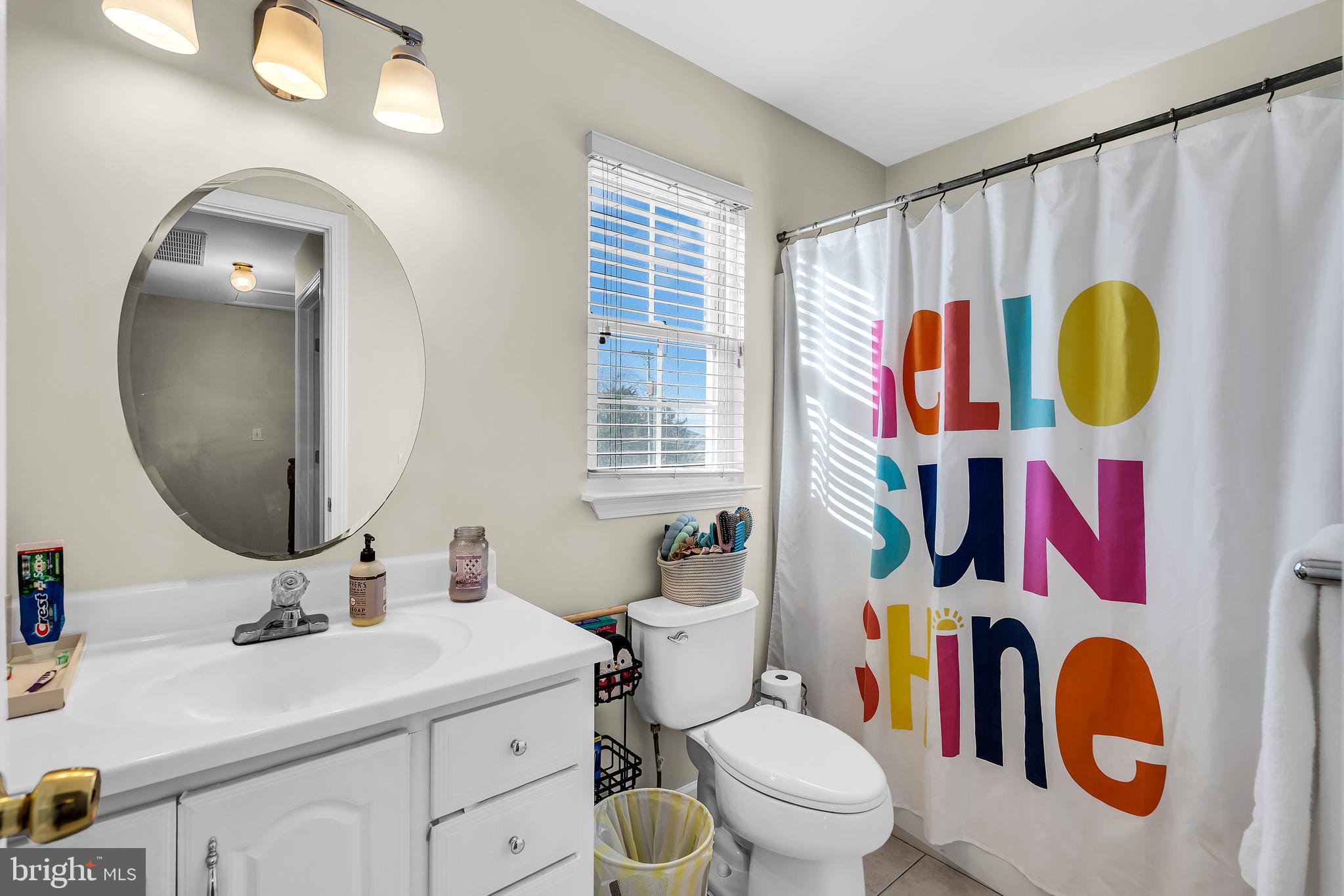 1007 Inland Road Forked River, NJ 08731 - Photo 18 of 27 a bathroom with a sink mirror vanity and toilet
