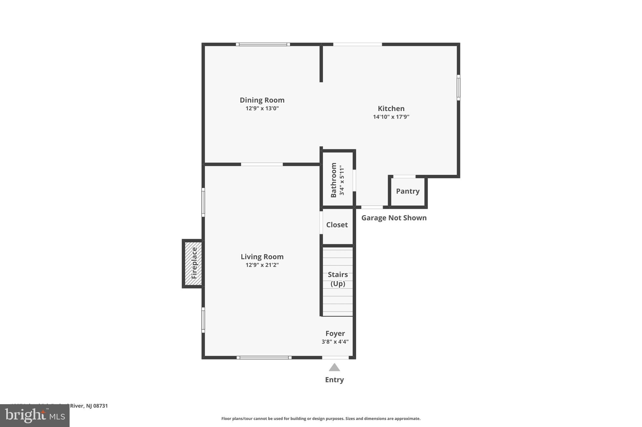 1007 Inland Road Forked River, NJ 08731 - Photo 25 of 27 a picture of floor plan