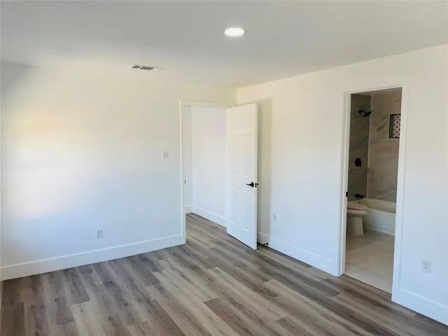 wooden floor in an empty room