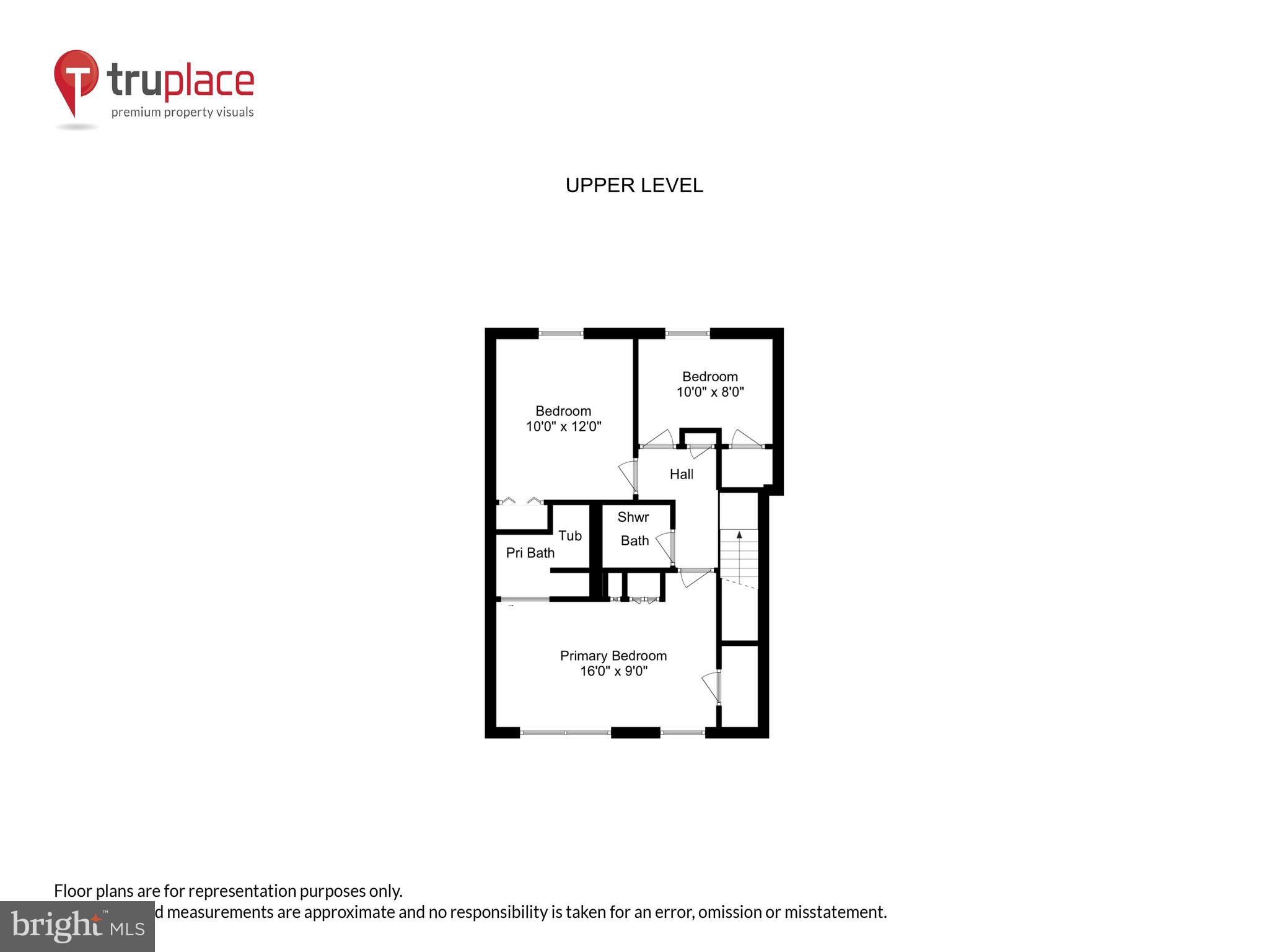 2 Suncroft Court Silver Spring, MD 20904 - Photo 36 of 36 Upper Level Floor Plan
